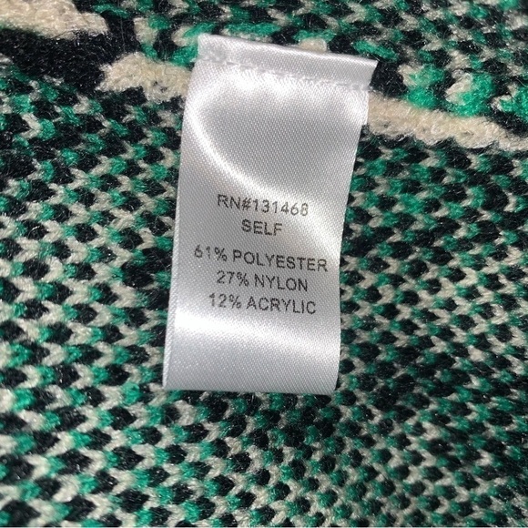 VICI Amazonia Green Leopard Print Sweater large New with tags - Picture 9 of 11